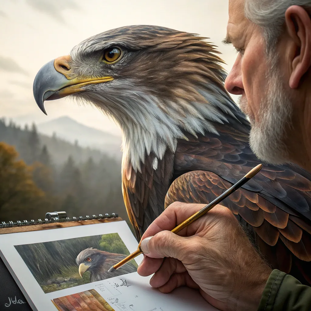John's detailed illustration showing advanced color blending and composition techniques.